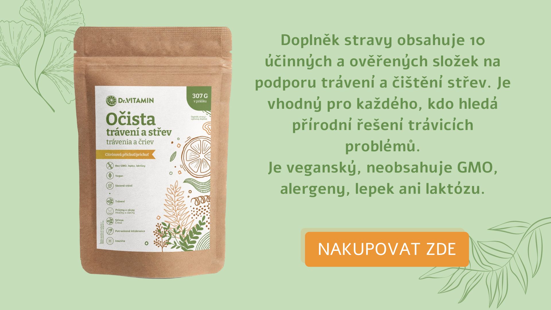 Očista trávenia a čriev CZ